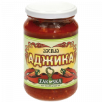 ADJIKA PUREE DE LEGUMES PIMENT FORT 360G ZAKUSKA VERT