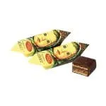 ALONKA GAUFRE NOISETTE CACAHUETE ENROBE GLACAGE CACAO KRASNYJ OKTJABR