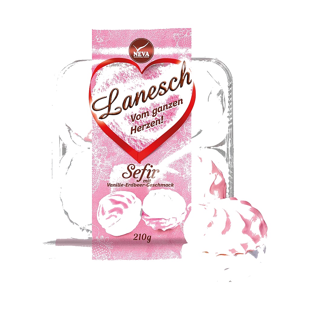 guimauve-sefir-vanille-fraise-210g-lanesch-ar00115 GUIMAUVE SEFIR VANILLE/FRAISE 210G LANESCH – Image 1