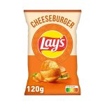 LAYS CHIPS CHEESEBURGER 120G
