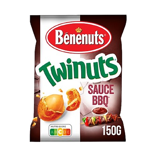 twinuts-cacahuete-enrobe-bbq-150g-benenuts-twibbq TWINUTS CACAHUETE ENROBE BBQ 150G BENENUTS – Image 1
